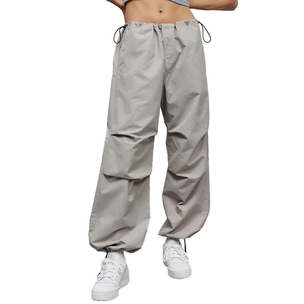 Damen Sport-Hosen Verstellbarer Bund Praktische Taschen