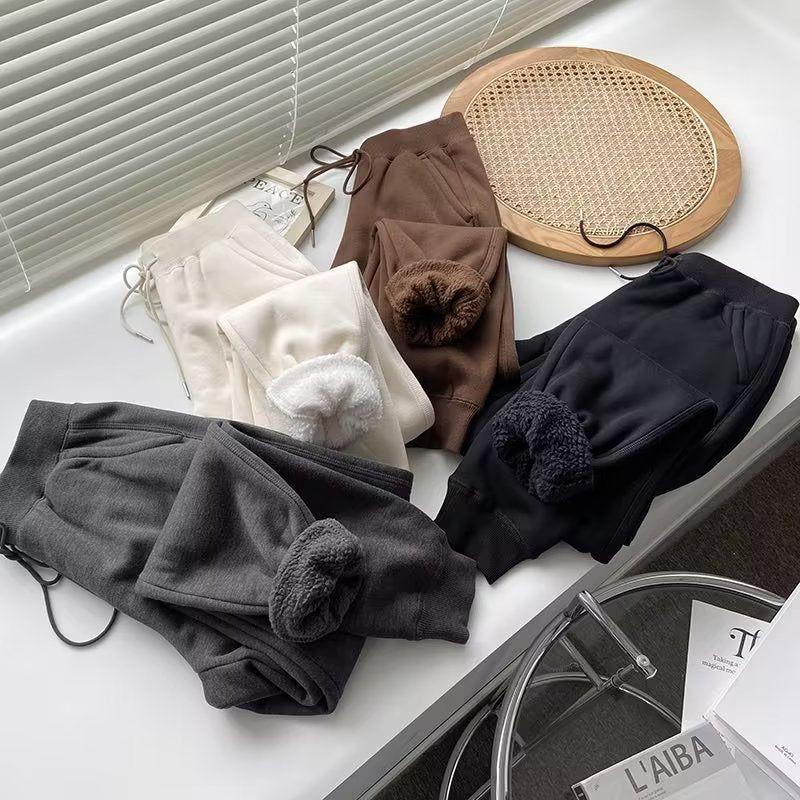 Damen Jogginghose Bequem Verstellbarer Bund Eveloria