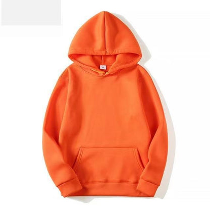 Damen Hoodie Weiches Innenfutter Kängurutasche Grau Eveloria