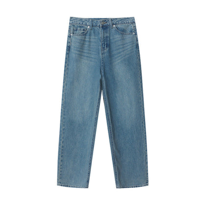Damen High-Waist Jeans Nachhaltiger Denim Lässiger Schnitt