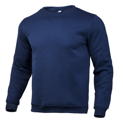 Herren Rundhals-Pullover Baumwollmix Komfortabel Eveloria