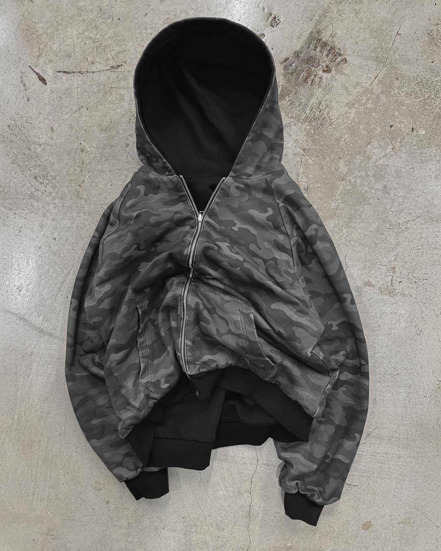 Damen Kapuzenjacke Camouflage-Design Eveloria