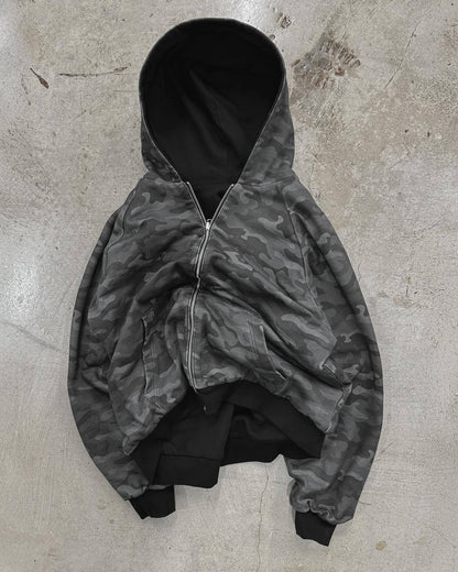 Damen Kapuzenjacke Camouflage-Design Eveloria