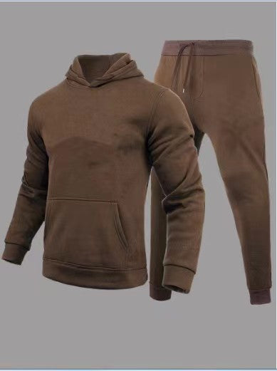 Damen Sportliches Hoodie- und Jogginghose-Set Baumwollmix Eveloria