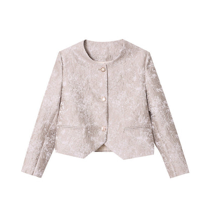 Damen Kurzjacke Floralmuster Eveloria
