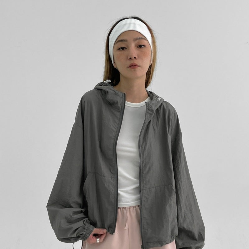 Damen Outdoor-Windjacke Leicht Verstellbar Eveloria