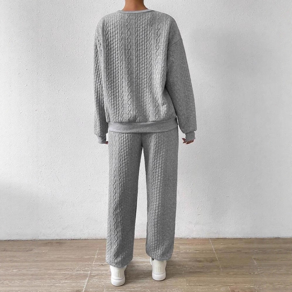 Damen Strickset Kuschelig Lockere Passform Eveloria