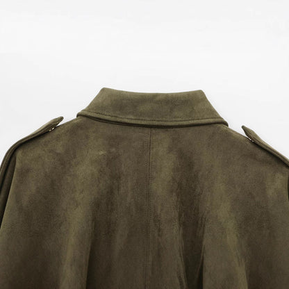 Eveloria Damen Pilotenjacke