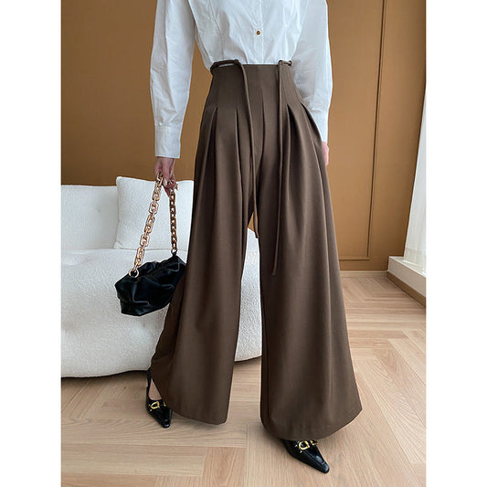 Damen High-Waist Palazzo-Hose Elegantes Design - Eveloria