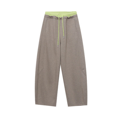 Damen Sweathose Weites Bein Baumwolle