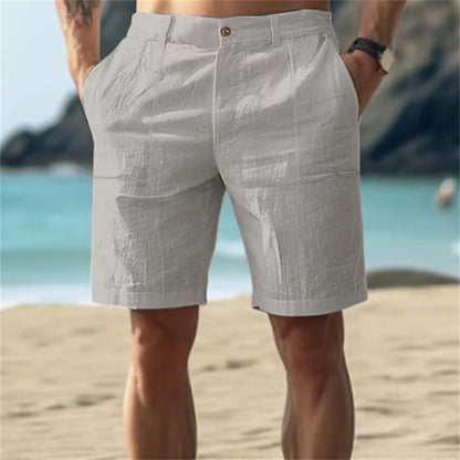 Herren Badeshorts Schnelltrocknend Mit Seitentaschen Blau Eveloria
