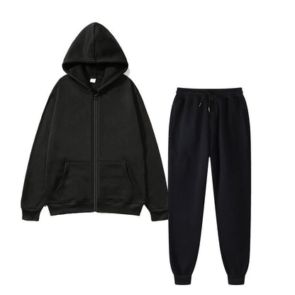 Damen Fitness-Set Kapuzenjacke Jogginghose Eveloria