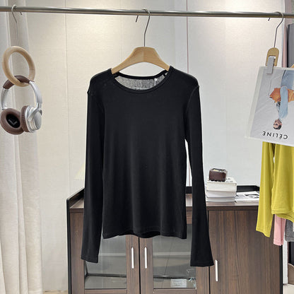 Damen Langarmshirt Weiches Jersey Ergonomisch Eveloria