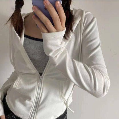 Damen Kapuzenpullover mit Reißverschluss Eveloria - Eveloria