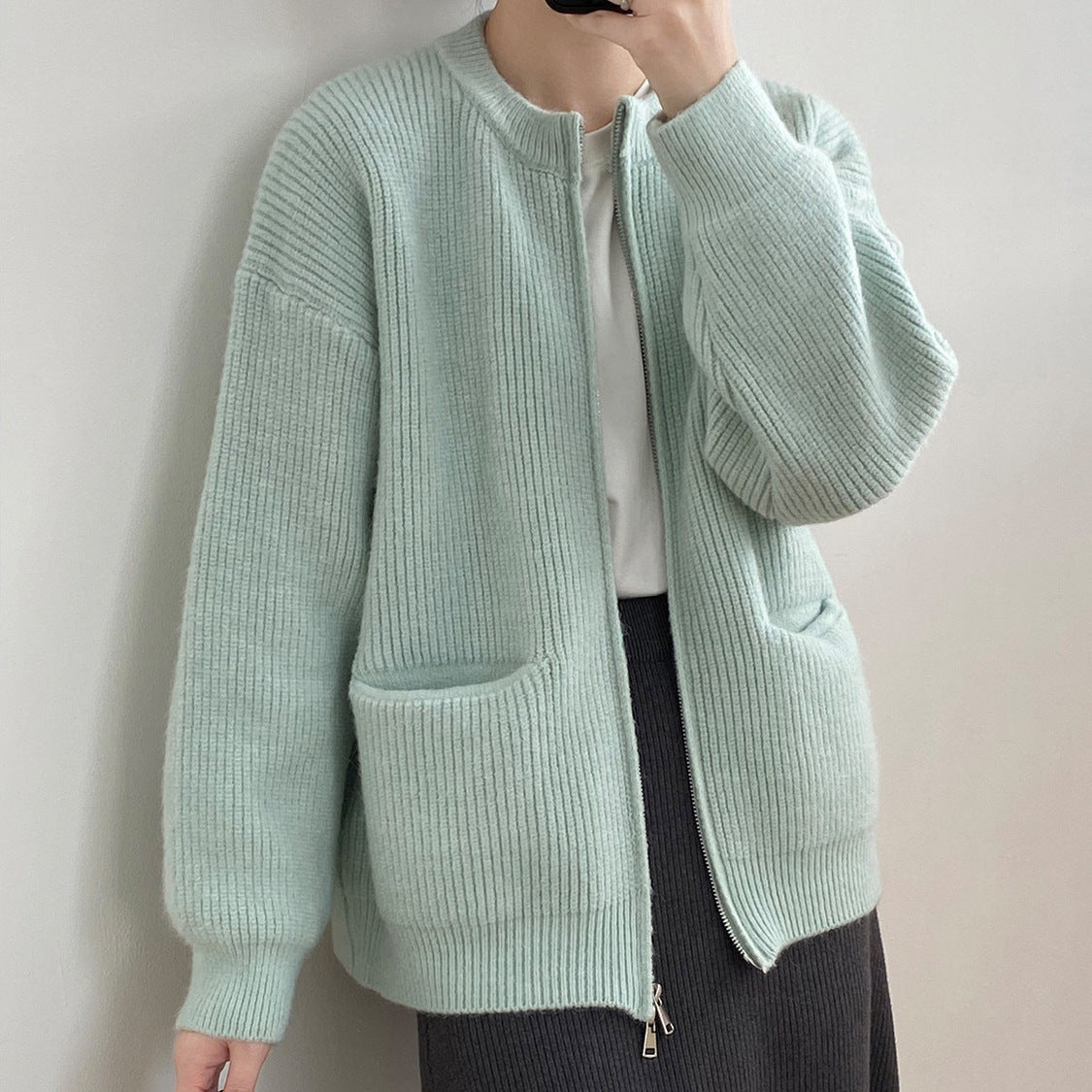 Damen Sweatjacke Eveloria Hochwertig Trendig