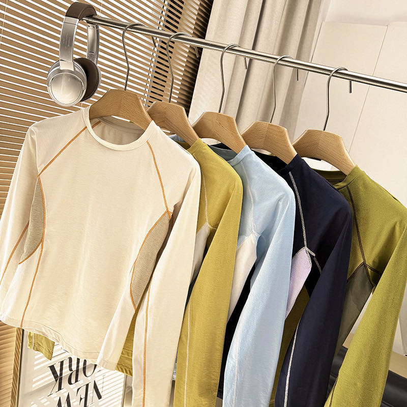 Damen Langarmshirt Sport Belüftungstechnik Eveloria