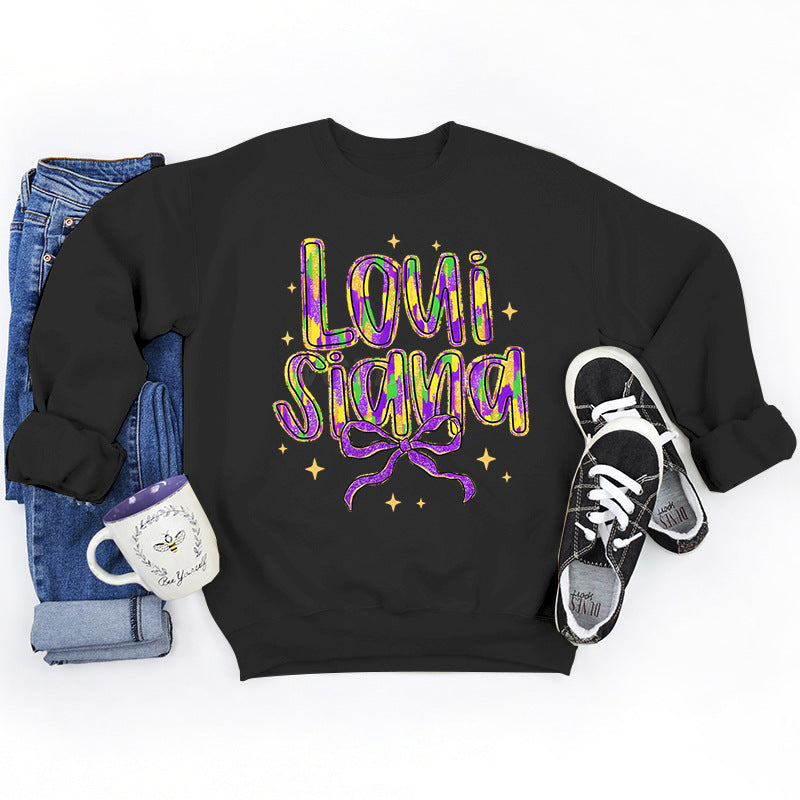 Eveloria Damen Sweatshirt Weiches Innenfutter Grau