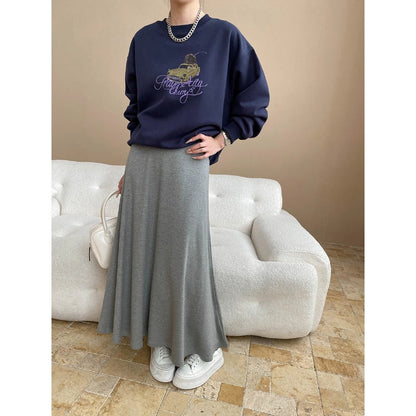 Damen Oversized Jeansjacke Lässig Modern Eveloria