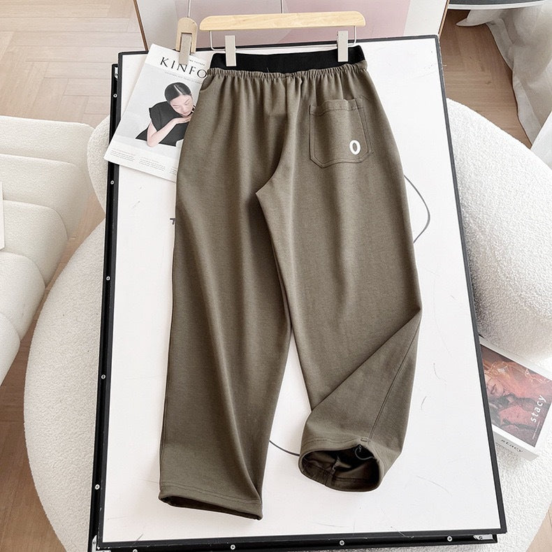 Damen Freizeithose Verstellbarer Bund Bequem Eveloria