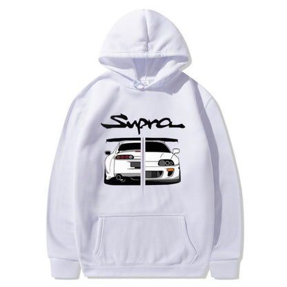 Damen Kapuzenpullover mit Kängurutaschen und einzigartigem Design