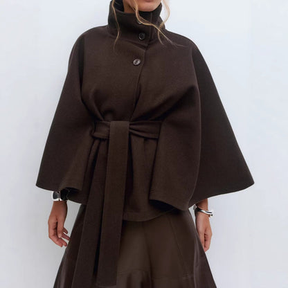 Damen Übergangsjacke Weiter Schnitt Elegante Taillierung Eveloria