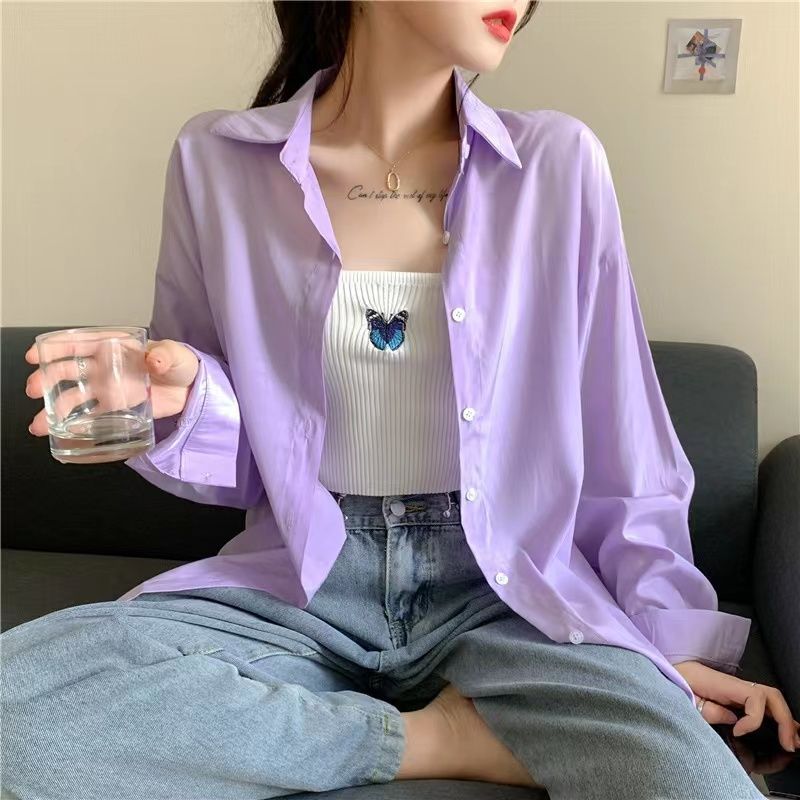 Damen Bluse Locker Geschnitten Eveloria