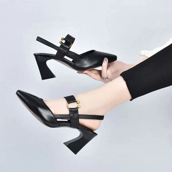 Eveloria Damen Orthopädische Sandalen mit Absatz