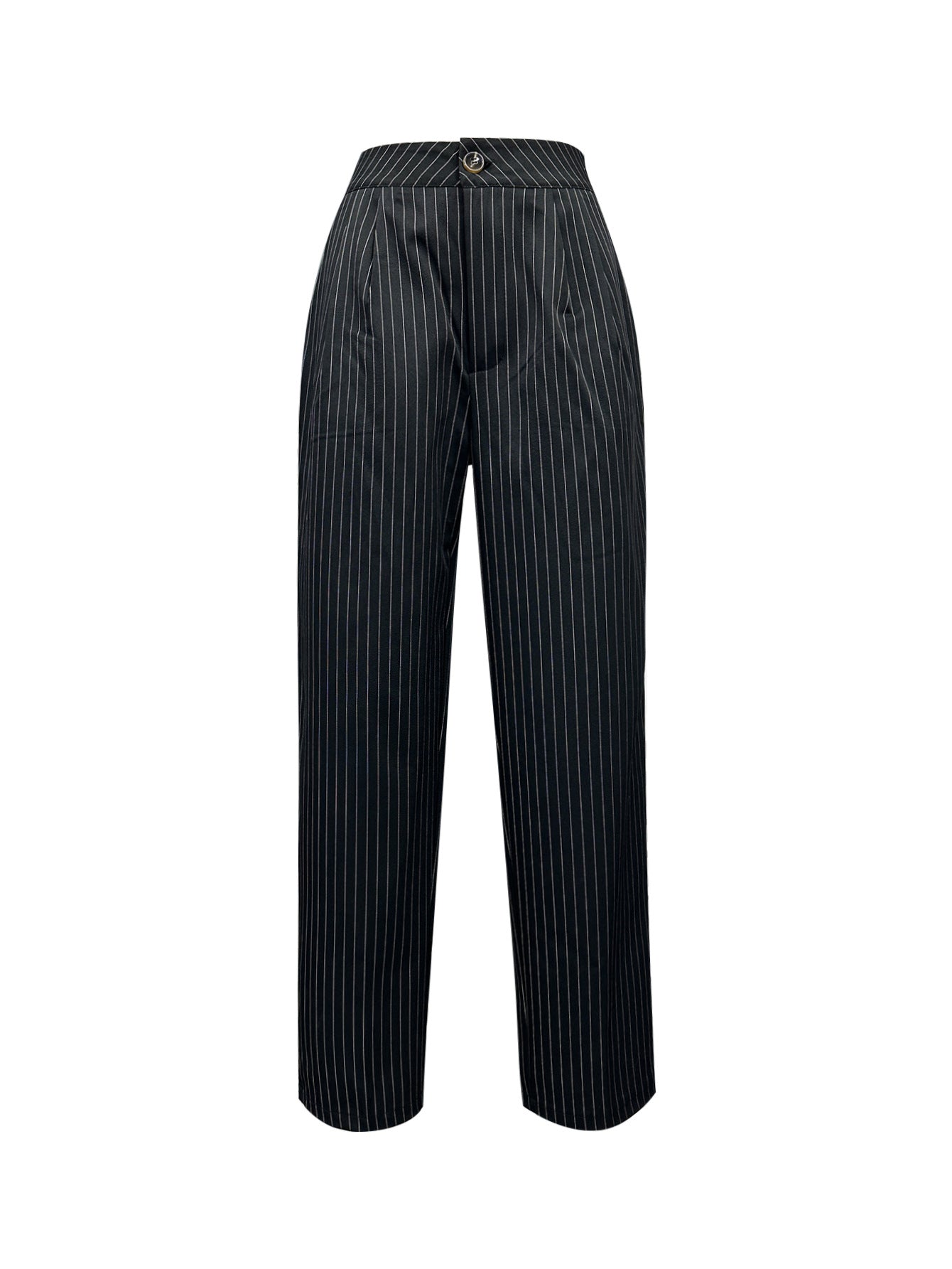 Damen Hochbundhose Gestreift Eveloria