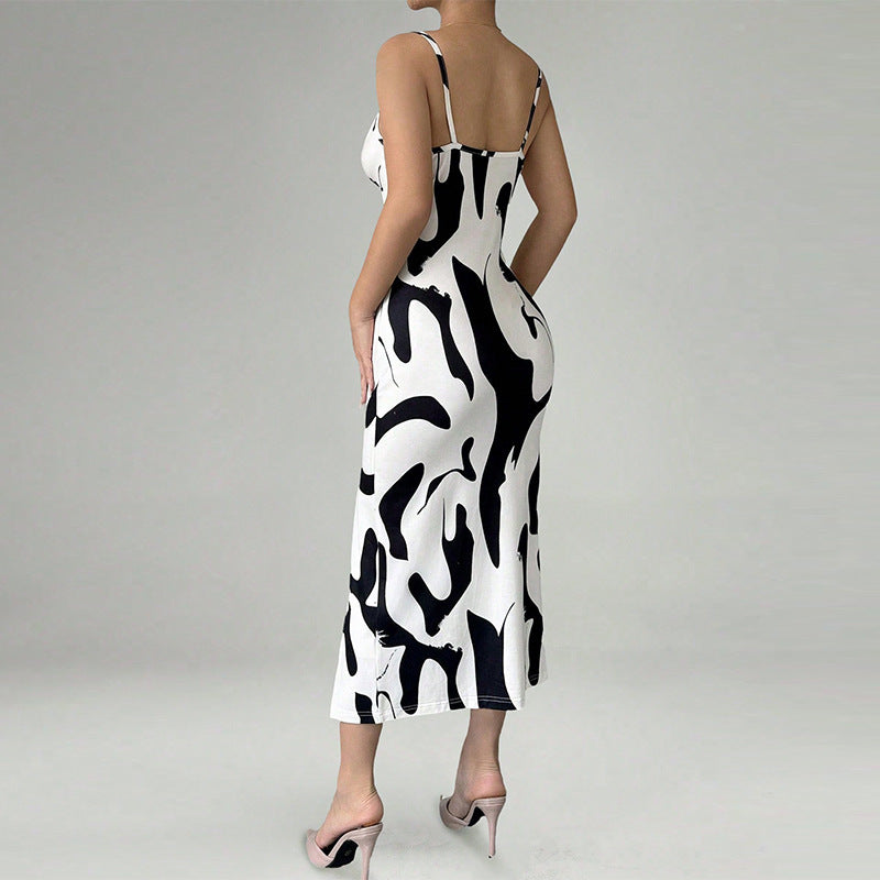 Damen Maxikleid Elegantes Design Eveloria