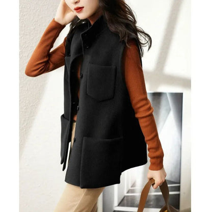 Damenweste Modisch Praktische Taschen Eveloria