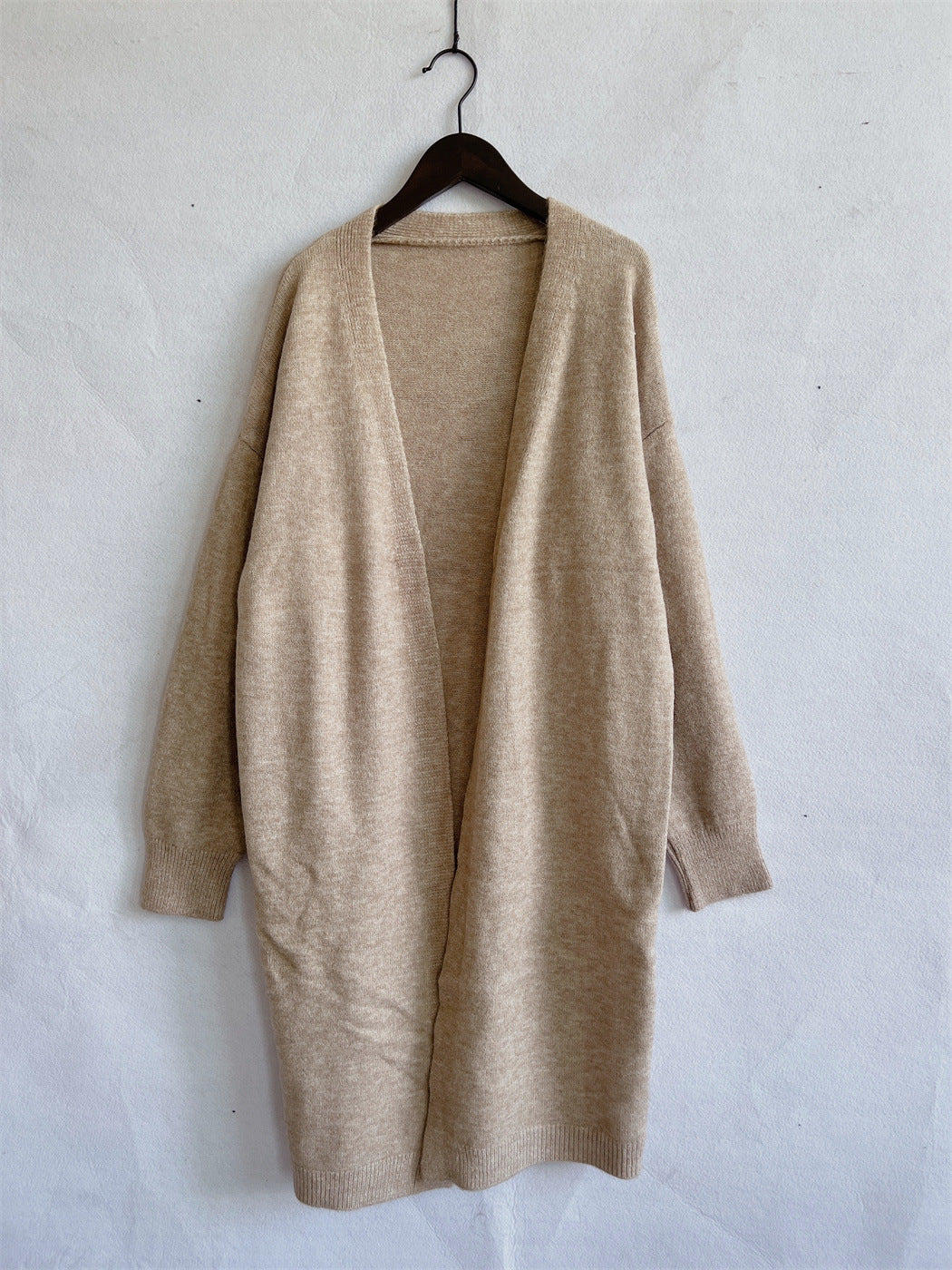 Damen Strickcardigan Lang Eveloria
