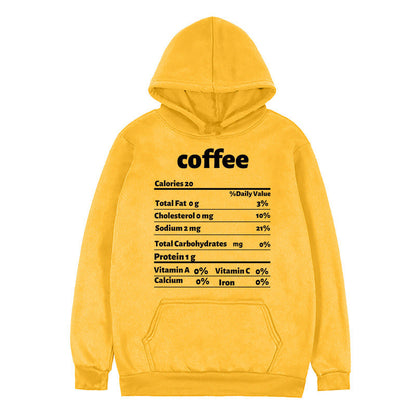 Damen Kapuzenpullover mit Nährwertdesign Eveloria