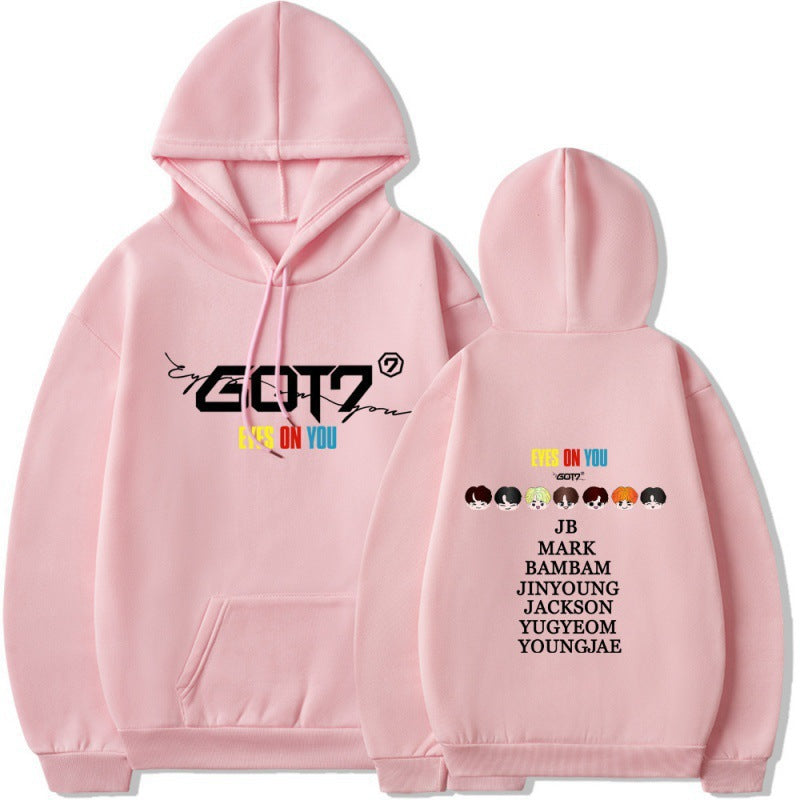 Damen Kapuzensweater GOT7 Design Bequem