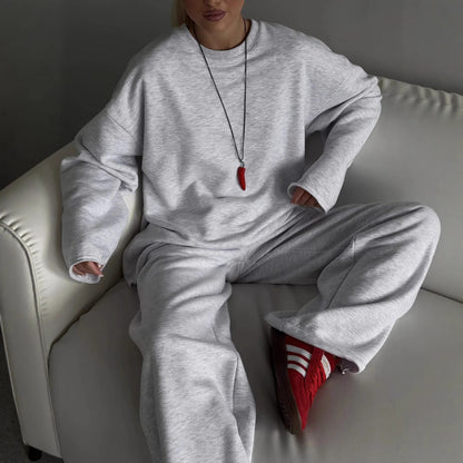 Damen Sweat-Set Elastisch Lässig