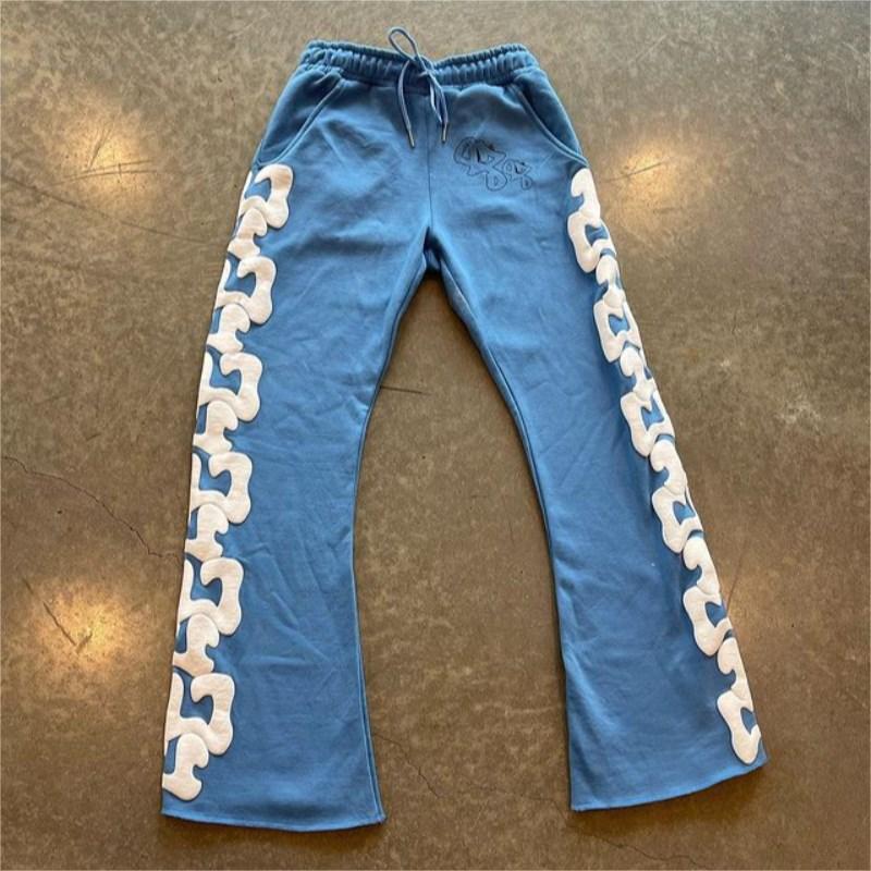 Damen Sweatpants Bequem Mit Seitendetails Grau Eveloria