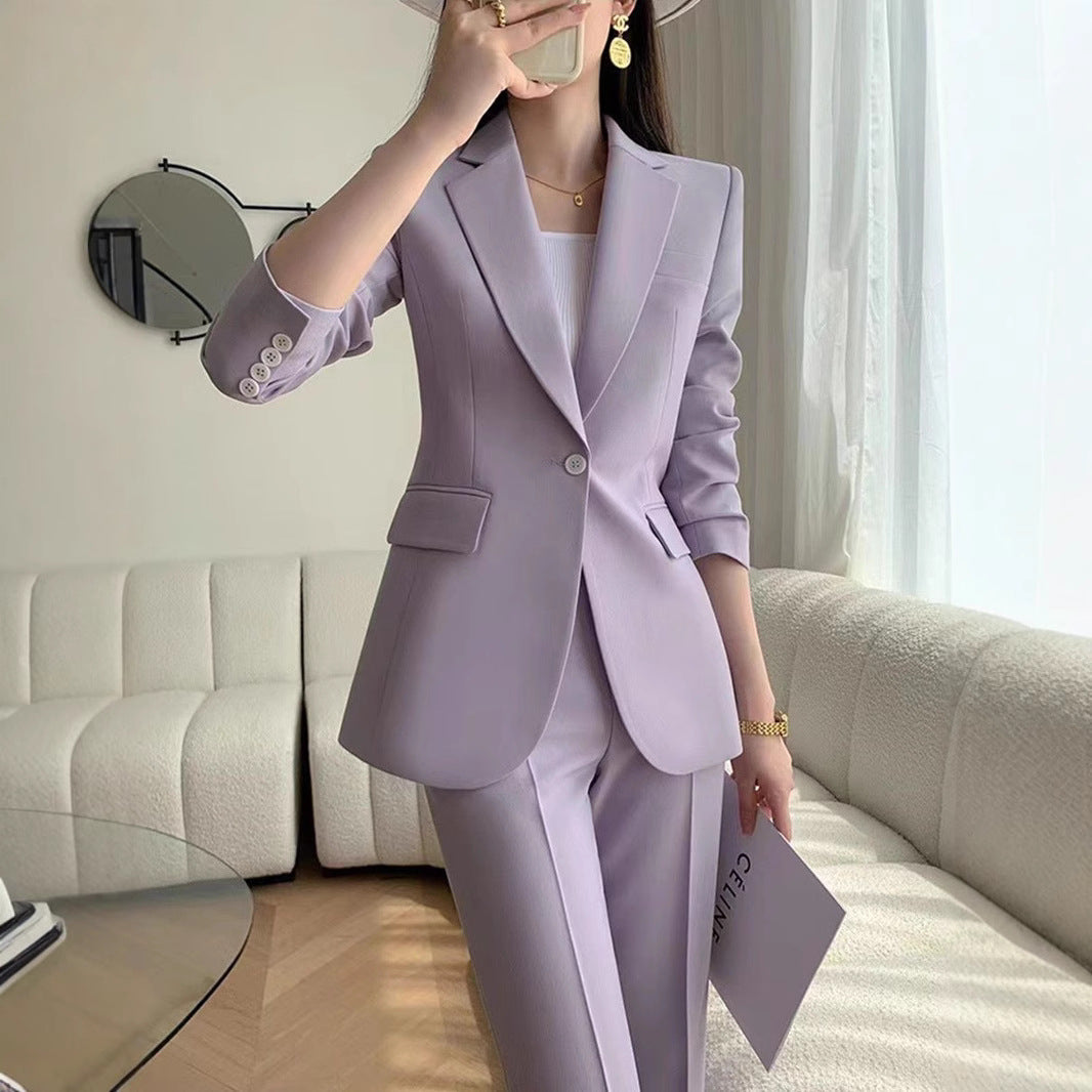 Damen Zweiteiliger Anzug Elegant Schnitt Eveloria - Eveloria