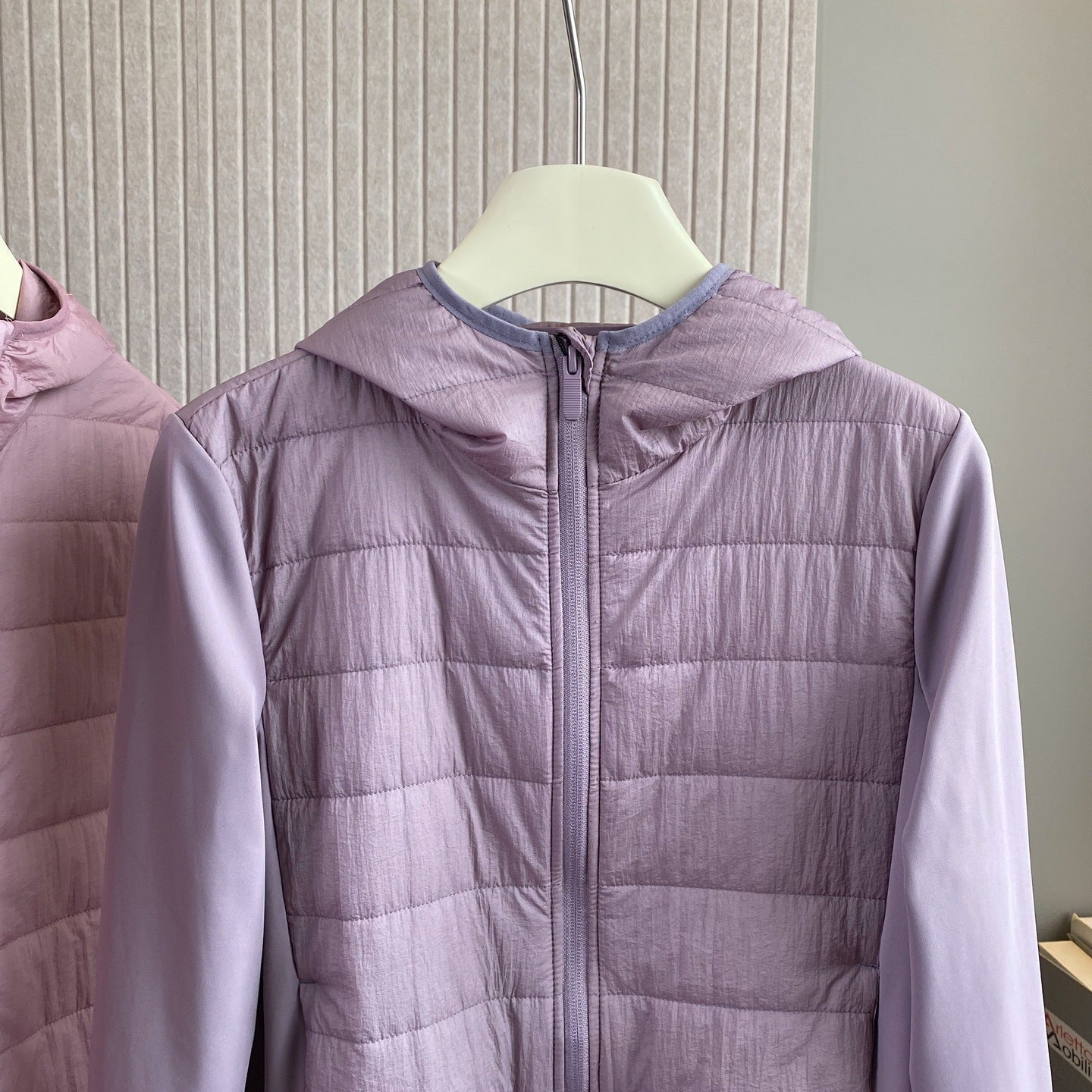 Damen Hybrid-Jacke Leicht Kapuze Isoliert Eveloria