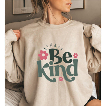 Damen Sweatshirt Puffärmel Motiviert Grau Eveloria