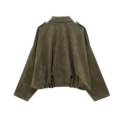 Eveloria Damen Pilotenjacke