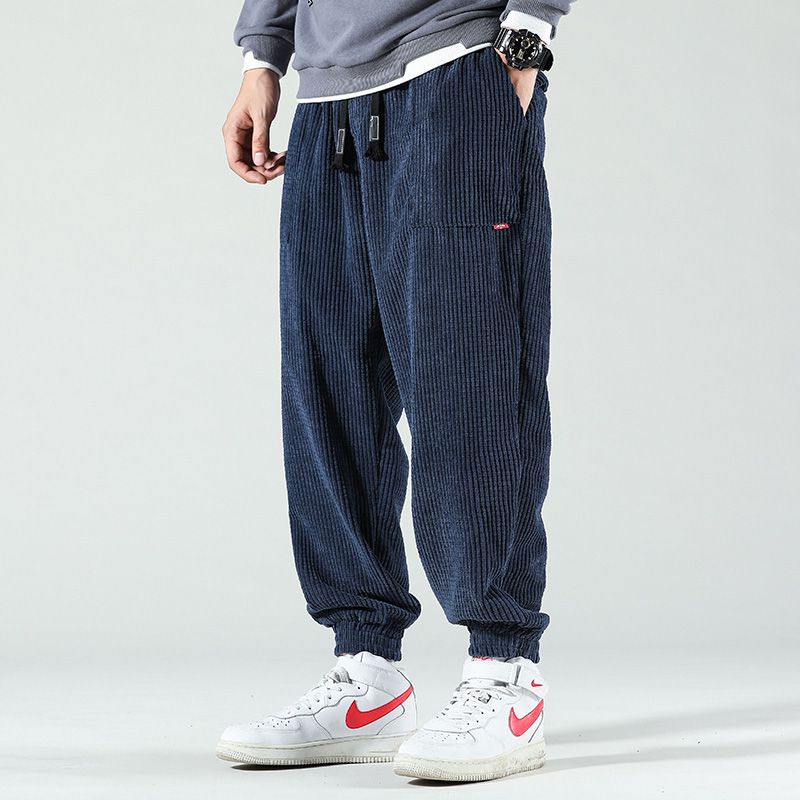 Herren Jogginghose Cord Bequem