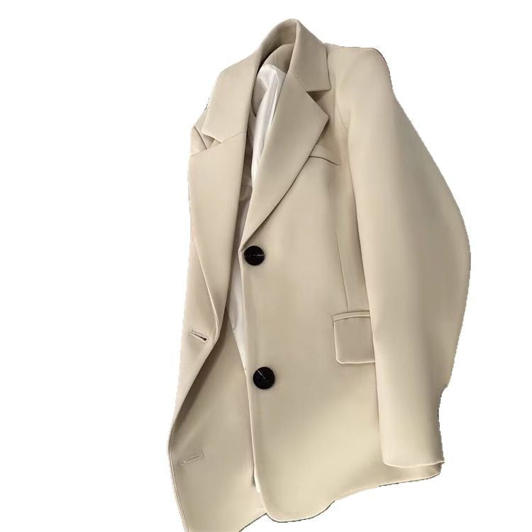 Damen Blazer Eleganter Schnitt Baumwolle Eveloria