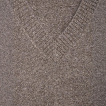 Damen V-Pullover aus Wolle Eveloria