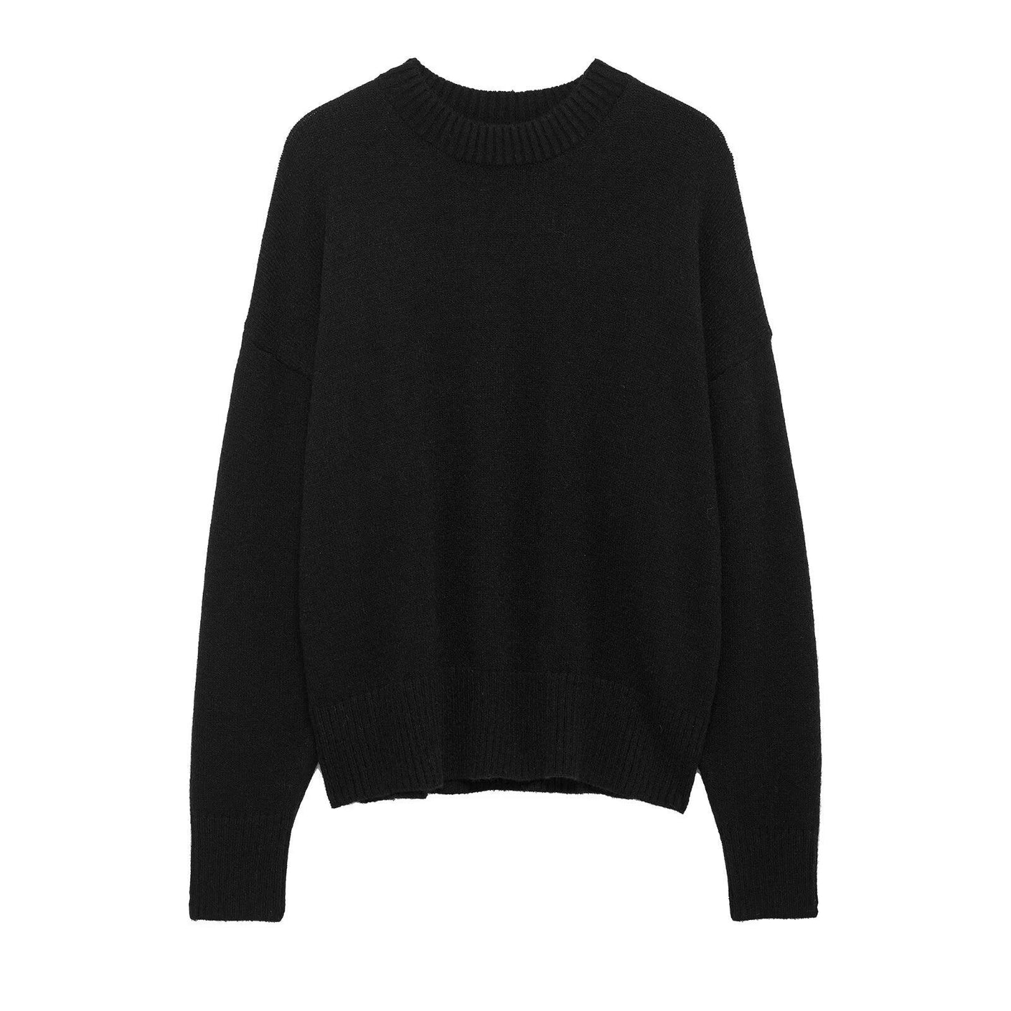Damen Strickpullover Merinowolle Eveloria