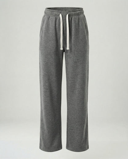 Damen Freizeithose Weites Bein Bequem