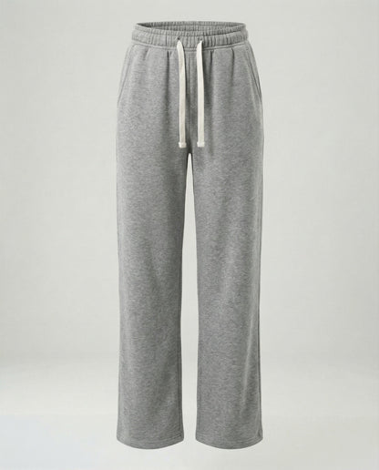 Damen Freizeithose Weites Bein Bequem