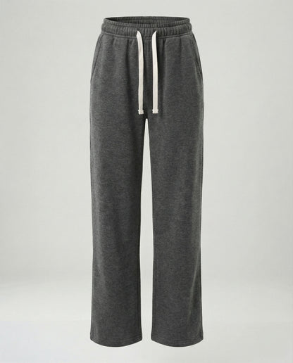 Damen Freizeithose Weites Bein Bequem