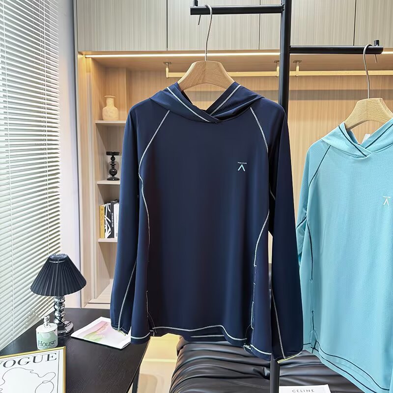 Damen Sportoberteil Kapuze Atmungsaktives Mesh Eveloria