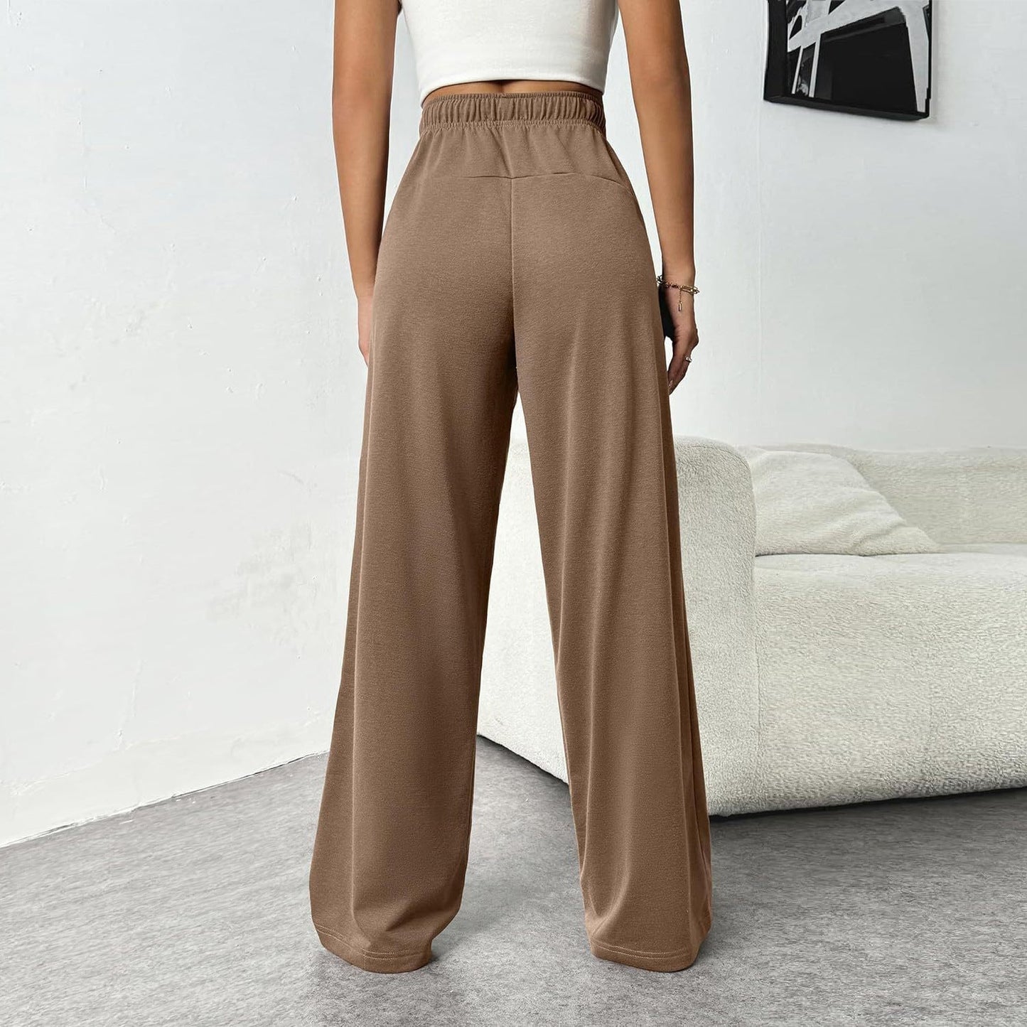 Damen Loungehose Weite Bequemheit Eveloria
