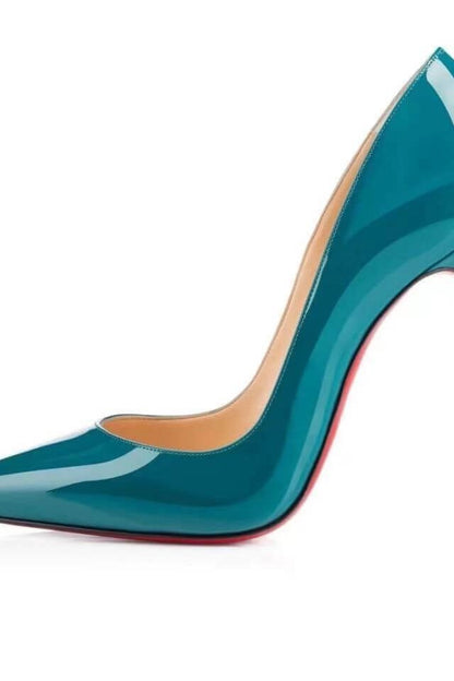 Eveloria Damen Stilettos Roter Lack