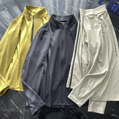 Damen Funktionsjacke Hochkragen Reißverschluss Eveloria